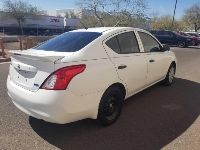 3N1CN7AP5EL858242 - 2014 NISSAN VERSA S WHITE photo 4