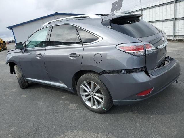 2T2ZK1BA6DC095300 - 2013 LEXUS RX 350 GRAY photo 2