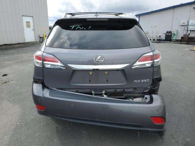 2T2ZK1BA6DC095300 - 2013 LEXUS RX 350 GRAY photo 6