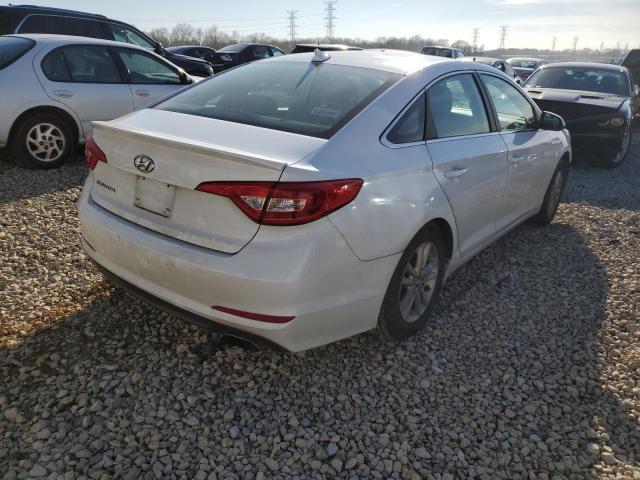 5NPE24AF9GH376087 - 2016 HYUNDAI SONATA SE WHITE photo 3