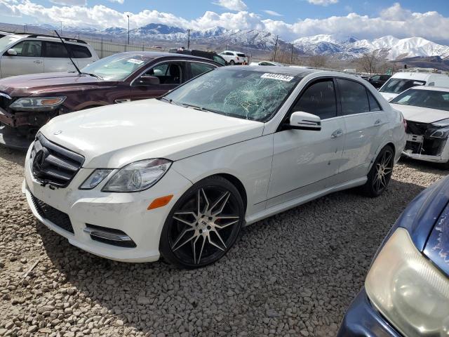 WDDHF8JB7CA572221 - 2012 MERCEDES-BENZ E 350 4MATIC WHITE photo 1