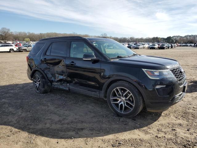 1FM5K8GT5JGA31358 - 2018 FORD EXPLORER SPORT BLACK photo 4