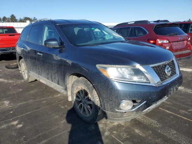 5N1AR2MM3EC649070 - 2014 NISSAN PATHFINDER S 蓝色 照片 4