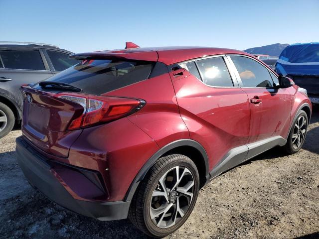 NMTKHMBXXJR010602 - 2018 TOYOTA C-HR XLE BURGUNDY photo 3