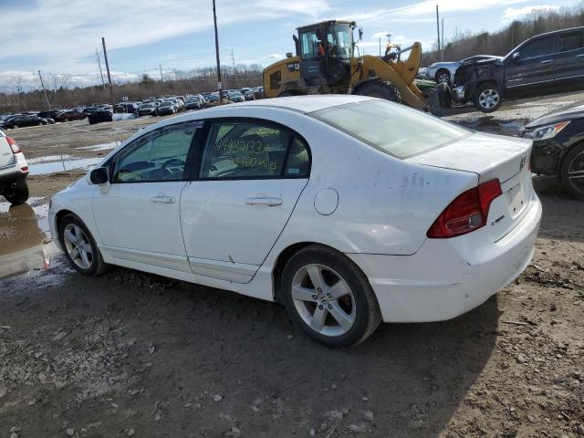 2HGFA168X8H312037 - 2008 HONDA CIVIC EX WHITE photo 2