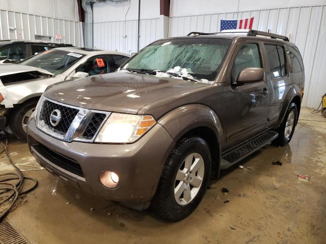 5N1AR18U18C606873 - 2008 NISSAN PATHFINDER S GRAY photo 1