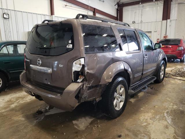 5N1AR18U18C606873 - 2008 NISSAN PATHFINDER S GRAY photo 3