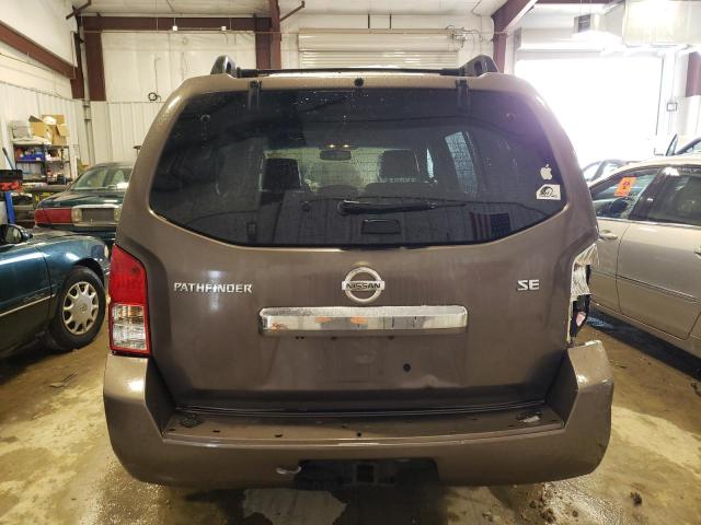 5N1AR18U18C606873 - 2008 NISSAN PATHFINDER S GRAY photo 6