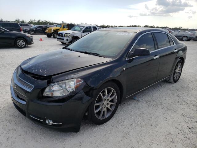 1G1ZK57728F204401 - 2008 CHEVROLET MALIBU LTZ შავი ფოტო 1
