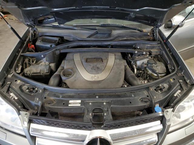 4JGBF7BE3AA539700 - 2010 MERCEDES-BENZ GL 450 4MATIC GRAY photo 11