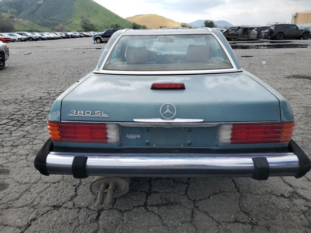 WDBBA45A3EA006843 - 1984 MERCEDES-BENZ 380 SL GREEN photo 6