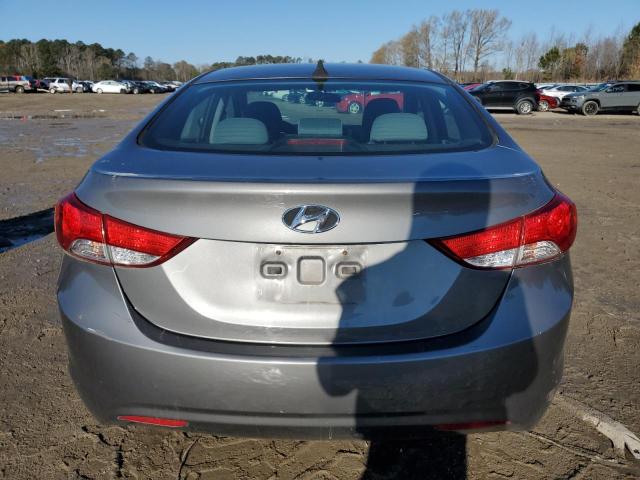 5NPDH4AE1DH453581 - 2013 HYUNDAI ELANTRA GLS SILVER photo 6