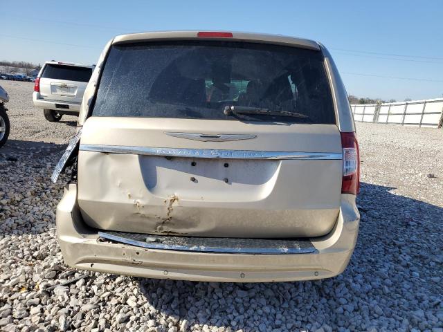 2C4RC1CG1ER111280 - 2014 CHRYSLER TOWN & COU TOURING L TAN photo 6