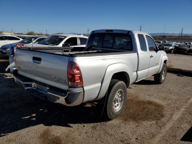 5TETU62N25Z068126 - 2005 TOYOTA TACOMA PRERUNNER ACCESS CAB SILVER photo 3