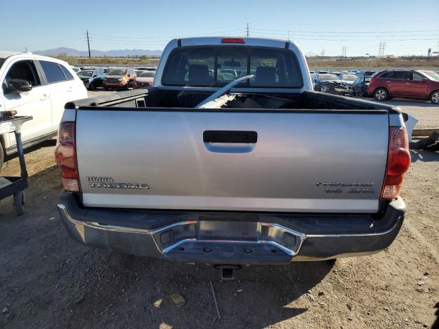 5TETU62N25Z068126 - 2005 TOYOTA TACOMA PRERUNNER ACCESS CAB SILVER photo 6