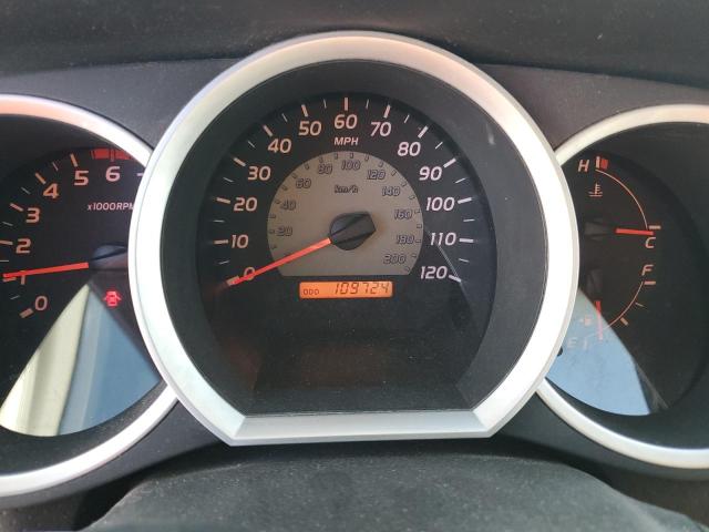 5TETU62N25Z068126 - 2005 TOYOTA TACOMA PRERUNNER ACCESS CAB SILVER photo 9