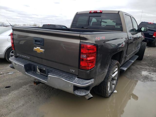 3GCUKSEC2EG261854 - 2014 CHEVROLET SILVERADO K1500 LTZ BROWN photo 3