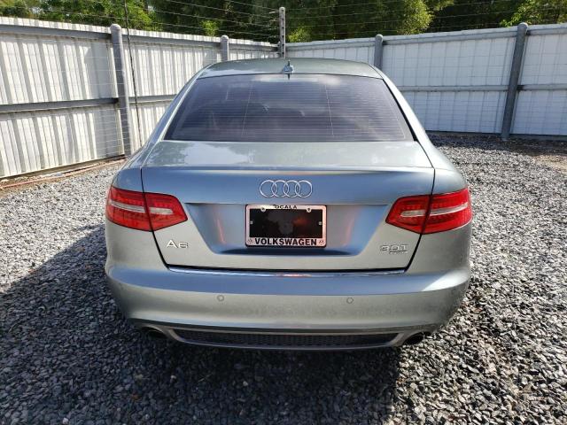 WAUKGAFB2BN016304 - 2011 AUDI A6 PRESTIGE ვერცხლისფერი ფოტო 6