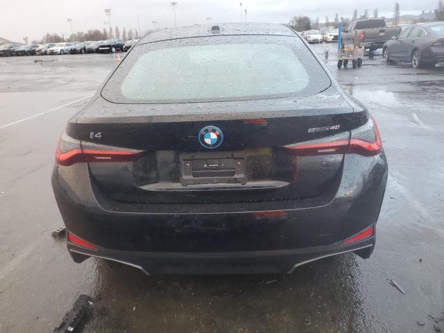 WBY73AW08RFT29637 - 2024 BMW I4 EDRIVE 40 BLACK photo 6