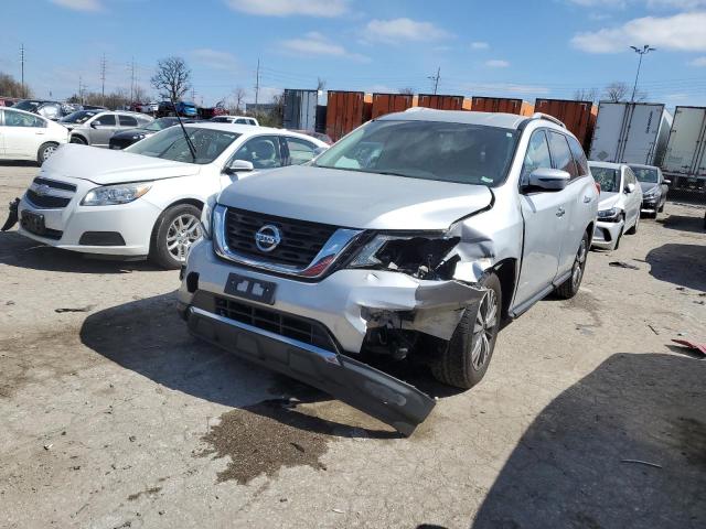 5N1DR2MN7HC672572 - 2017 NISSAN PATHFINDER S 银色 照片 1