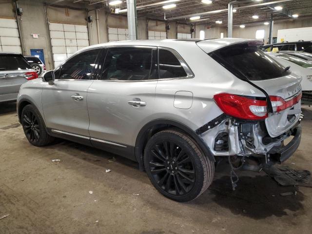 2LMTJ8LP1GBL44897 - 2016 LINCOLN MKX RESERVE Արծաթագույն լուսանկար 2