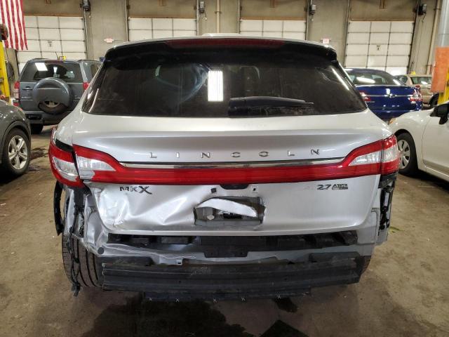 2LMTJ8LP1GBL44897 - 2016 LINCOLN MKX RESERVE Արծաթագույն լուսանկար 6