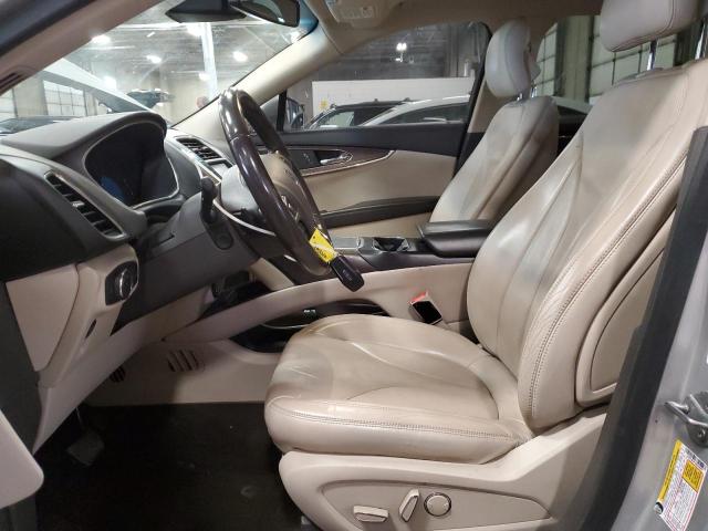 2LMTJ8LP1GBL44897 - 2016 LINCOLN MKX RESERVE Արծաթագույն լուսանկար 7