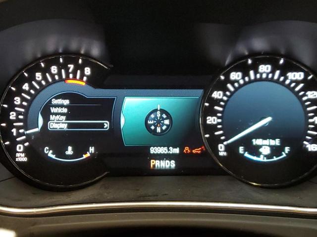 2LMTJ8LP1GBL44897 - 2016 LINCOLN MKX RESERVE Արծաթագույն լուսանկար 9