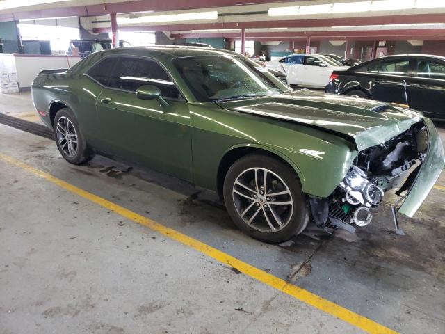 2C3CDZKG0KH737668 - 2019 DODGE CHALLENGER GT GREEN photo 4