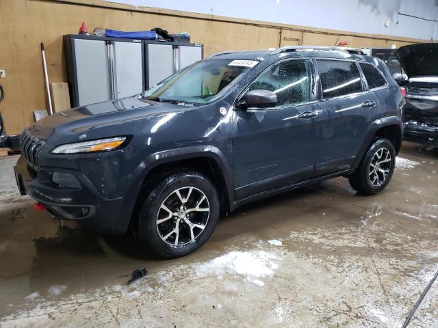 1C4PJMBS6GW365114 - 2016 JEEP CHEROKEE TRAILHAWK GRAY photo 1
