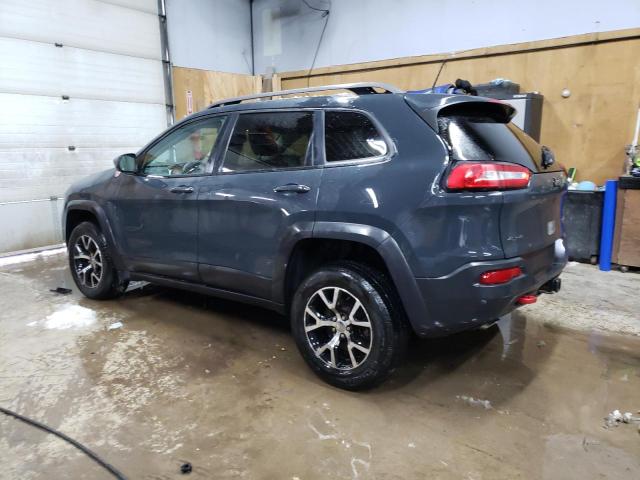 1C4PJMBS6GW365114 - 2016 JEEP CHEROKEE TRAILHAWK GRAY photo 2