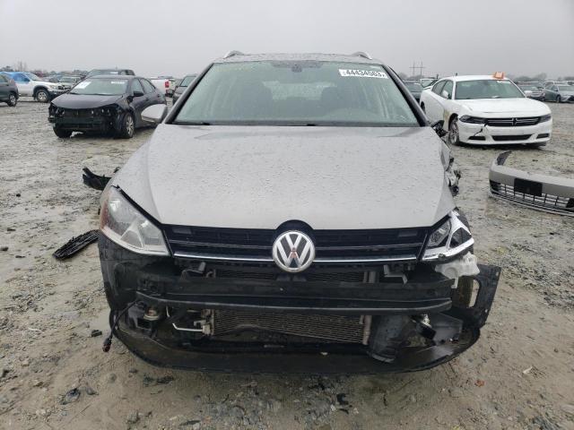 3VWCA7AU5FM516197 - 2015 VOLKSWAGEN GOLF SPORT TDI S GRAY photo 5