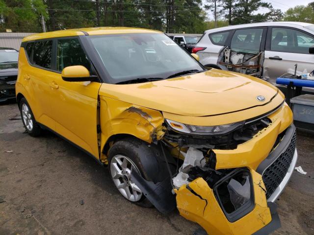 KNDJ23AU5L7050745 - 2020 KIA SOUL LX YELLOW photo 4