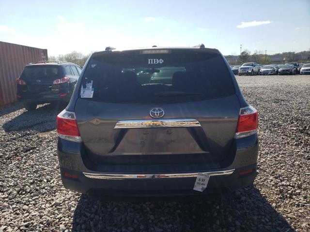 5TDZA3EH5CS017785 - 2012 TOYOTA HIGHLANDER BASE Сұр фото 6