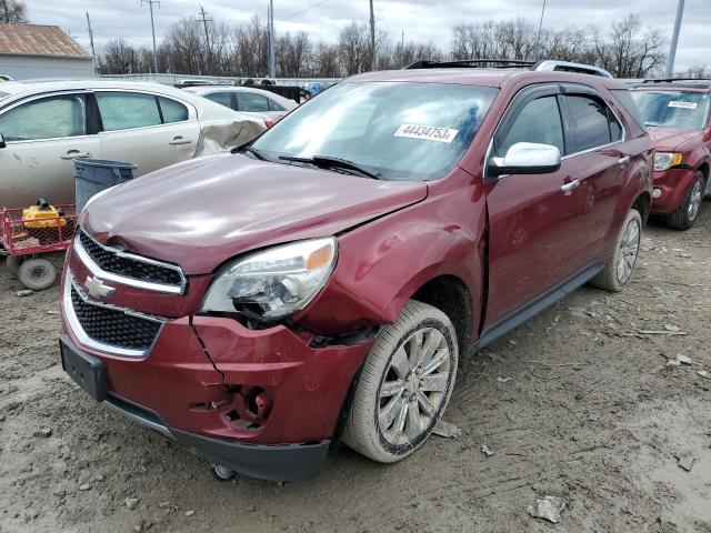 2CNFLGEY8A6262233 - 2010 CHEVROLET EQUINOX LTZ RED photo 1