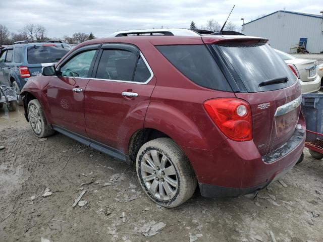 2CNFLGEY8A6262233 - 2010 CHEVROLET EQUINOX LTZ RED photo 2