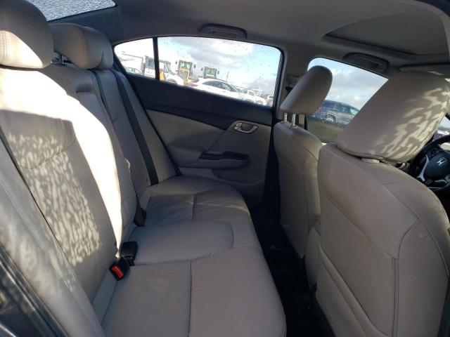 19XFB2F96EE053581 - 2014 HONDA CIVIC EXL GRAY photo 10