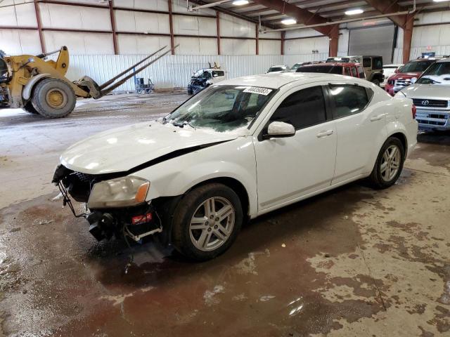 1C3CDZCB0DN626292 - 2013 DODGE AVENGER SXT WHITE photo 1