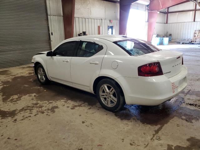 1C3CDZCB0DN626292 - 2013 DODGE AVENGER SXT WHITE photo 2