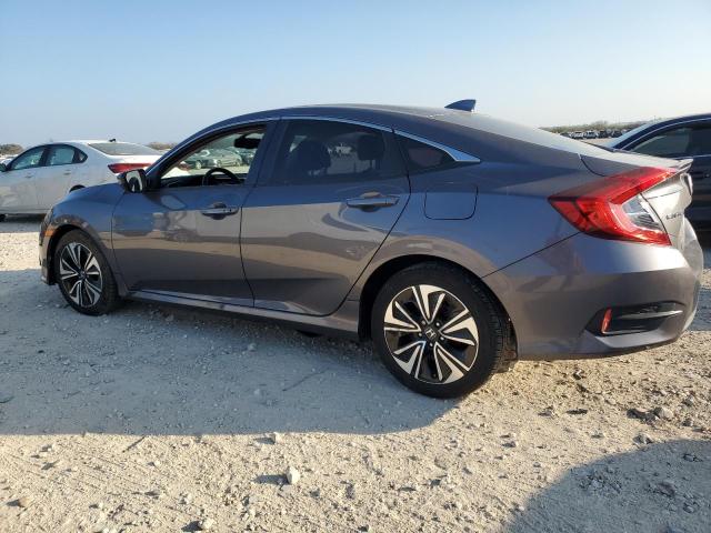 19XFC1F73HE024582 - 2017 HONDA CIVIC EXL ნაცრისფერი ფოტო 2