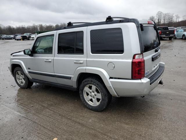 1J8HG48K28C150173 - 2008 JEEP COMMANDER SPORT ვერცხლისფერი ფოტო 2