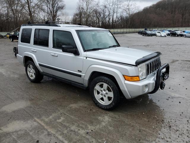 1J8HG48K28C150173 - 2008 JEEP COMMANDER SPORT ვერცხლისფერი ფოტო 4