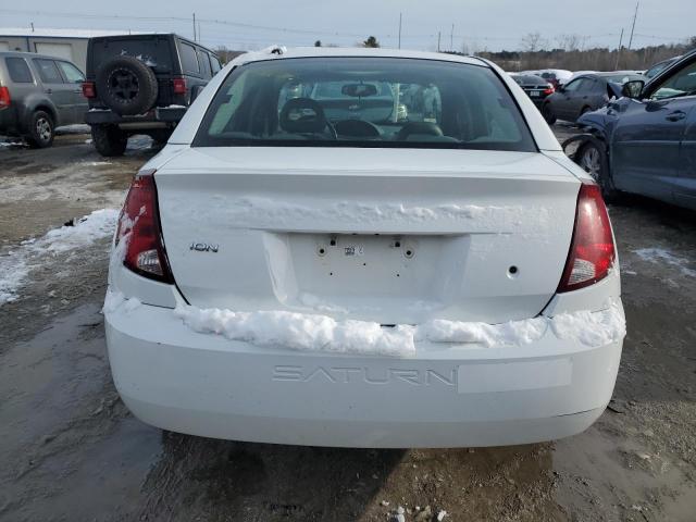 1G8AJ55F76Z117519 - 2006 SATURN ION LEVEL 2 WHITE photo 6
