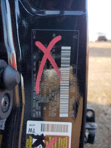 5TDHZRBH0NS577972 - 2022 TOYOTA HIGHLANDER XLE BLACK photo 14