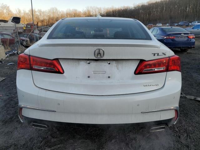 19UUB3F83KA006254 - 2019 ACURA TLX ADVANCE WHITE photo 6