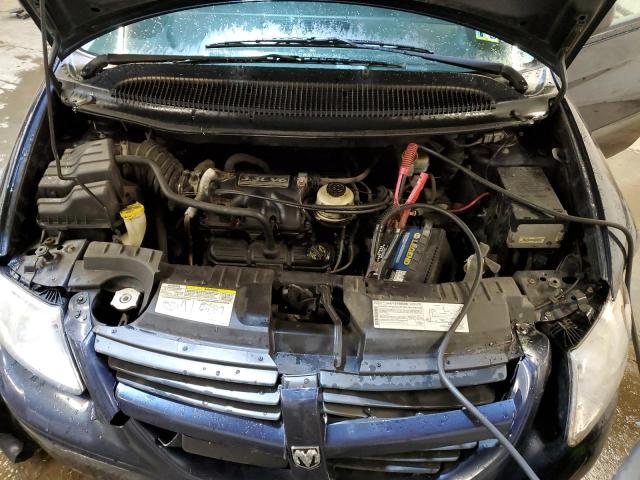 1D4GP45R77B148298 - 2007 DODGE CARAVAN SXT BLUE photo 12