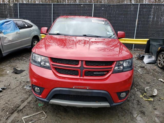 3C4PDCEG2KT783080 - 2019 DODGE JOURNEY GT RED photo 5