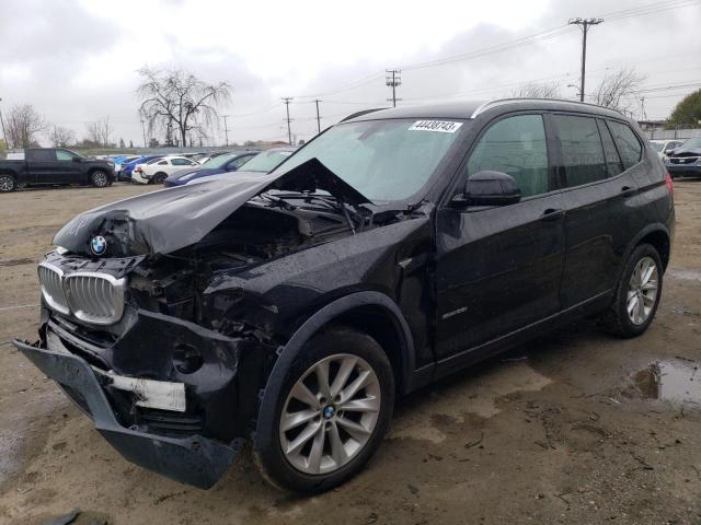 5UXWZ7C35H0V86641 - 2017 BMW X3 SDRIVE28I 黑色 照片 1