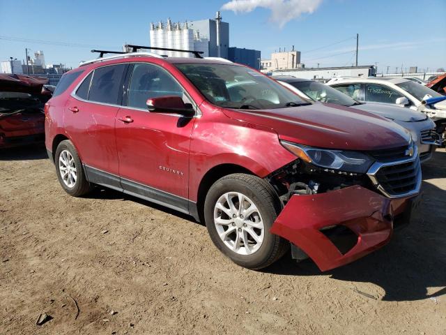 3GNAXJEV1JS573808 - 2018 CHEVROLET EQUINOX LT RED photo 4