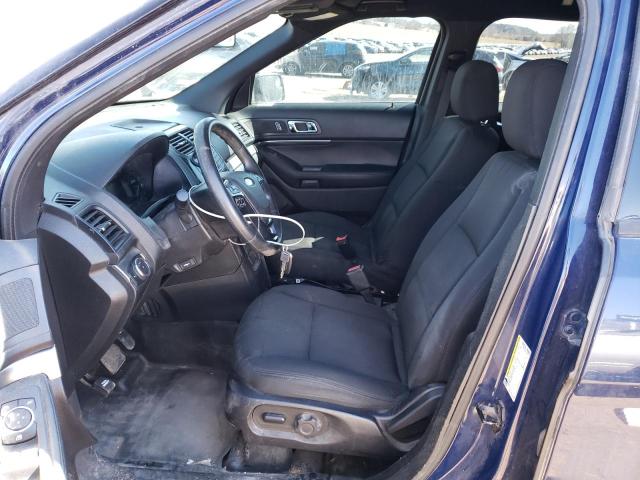 1FM5K8AR4GGA19059 - 2016 FORD EXPLORER POLICE INTERCEPTOR أزرق صورة 7